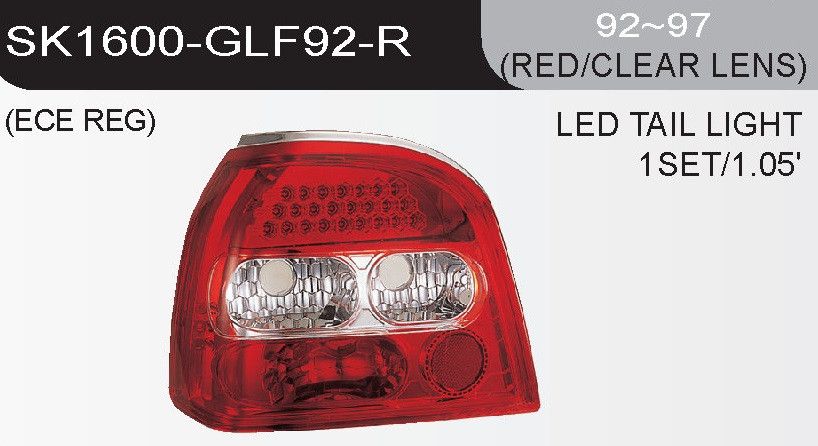 Golf 3 LED Red 92-97 Beograd Zemun